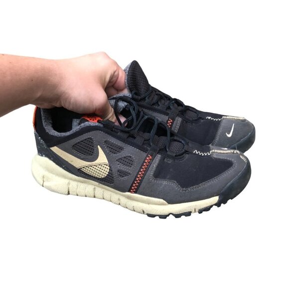 Nike Free Terra Vista Black Canvas Size 9.5 - Picture 3 of 12